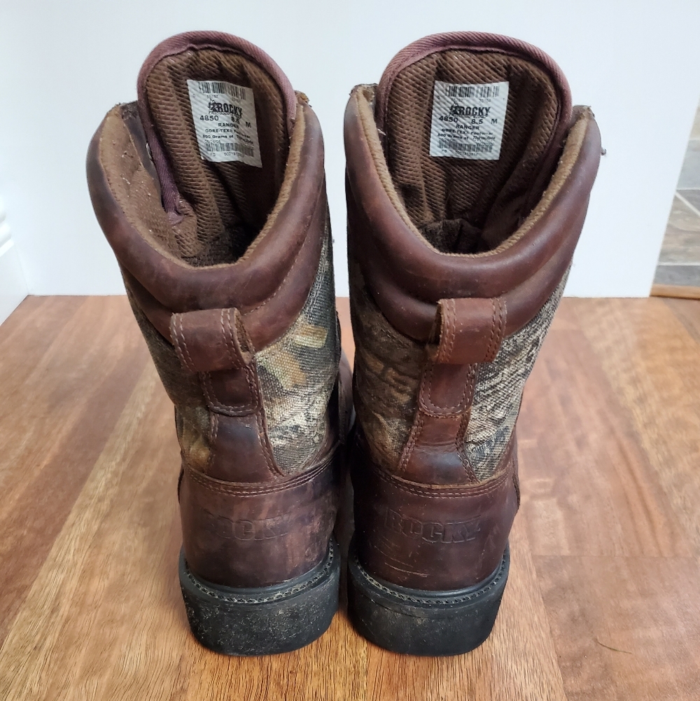 Rocky Size 8.5 Fit (8-8.5) Men’s Ranger Boots - Picture 7 of 9
